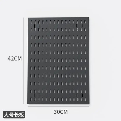 Painel Pegboard Gamer Organizador de Parede – Kit Completo com Suportes, Prateleiras e Ganchos para Setup