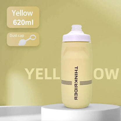 Caramanhola Squeeze ThinkRider em Polipropileno PP5 com Válvula Squeeze Jet e Protetor Contra Poeira (620ml / 750ml)