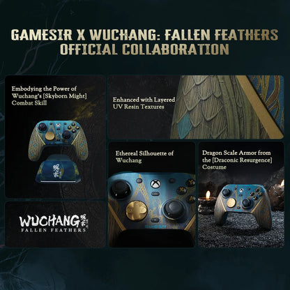 Controle Gamer GameSir G7 Pro Wuchang Sem Fio para Xbox, PC e Android