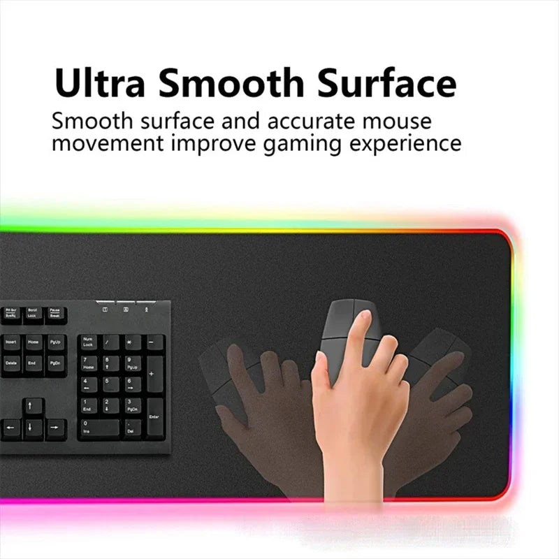 Desk Mat RGB 900 × 400 mm — Mouse Pad Gamer XXL