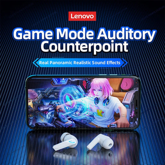 Lenovo GM2 Pro — Fone TWS Bluetooth 5.4 Gamer