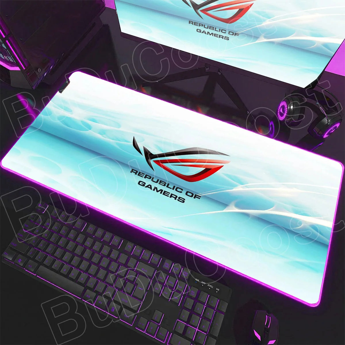 BuDuCoost — Desk Mat RGB Gamer 3 mm