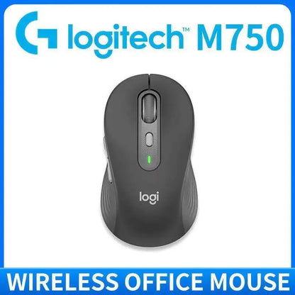 Logitech M650 — Mouse Ergonômico Sem Fio