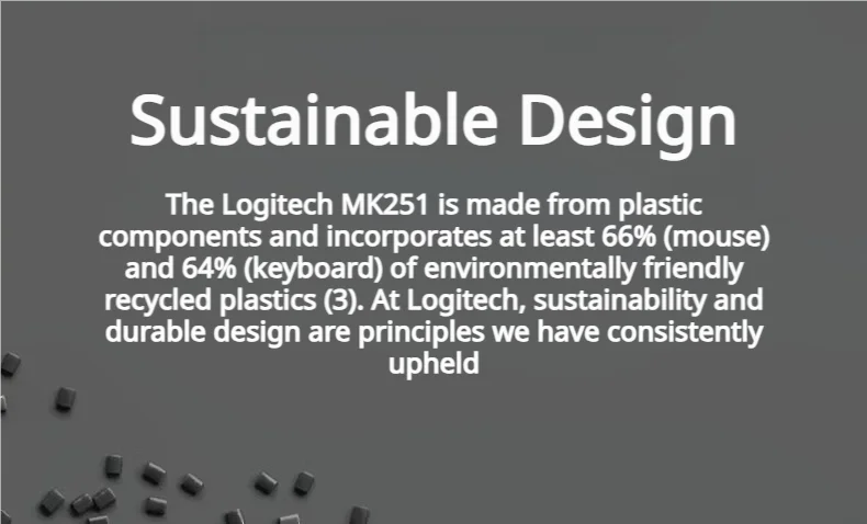 Logitech MK251 — Teclado e Mouse Sem Fio