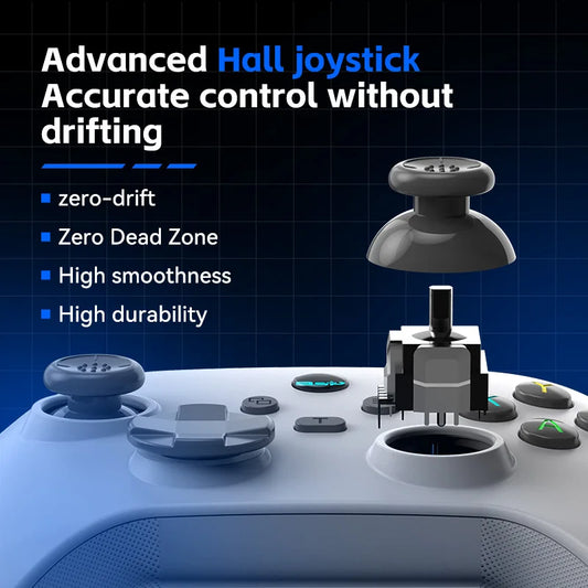 G6 — Controle Gamer Sem Fio com Hall Effect