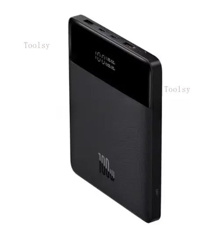 Power Bank Baseus Blade 20000mAh 100W Ultra-Slim com Display Digital Inteligente