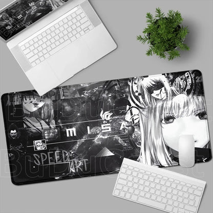 Mouse Pad Gamer Death Note – Light Yagami & Misa Amane XXL Speed
