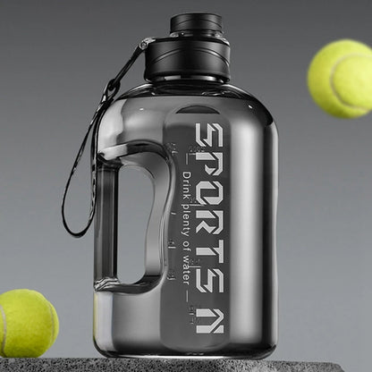 Garrafa Galão Esportiva em Tritan de Alta Capacidade com Canudo e Alça (1.7L / 2.7L)