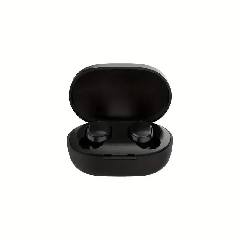Fone de Ouvido Sem Fio A6S TWS DAMORE – Earbuds Esportivos Bluetooth 5.3, Ajuste Ergonômico com Microfone e Resistência à Água para Treinos e Uso Diário