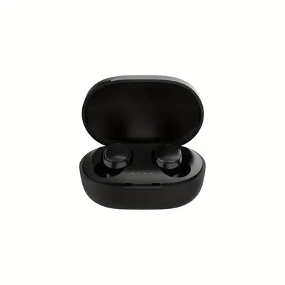 Fone de Ouvido Sem Fio A6S TWS DAMORE – Earbuds Esportivos Bluetooth 5.3, Ajuste Ergonômico com Microfone e Resistência à Água para Treinos e Uso Diário