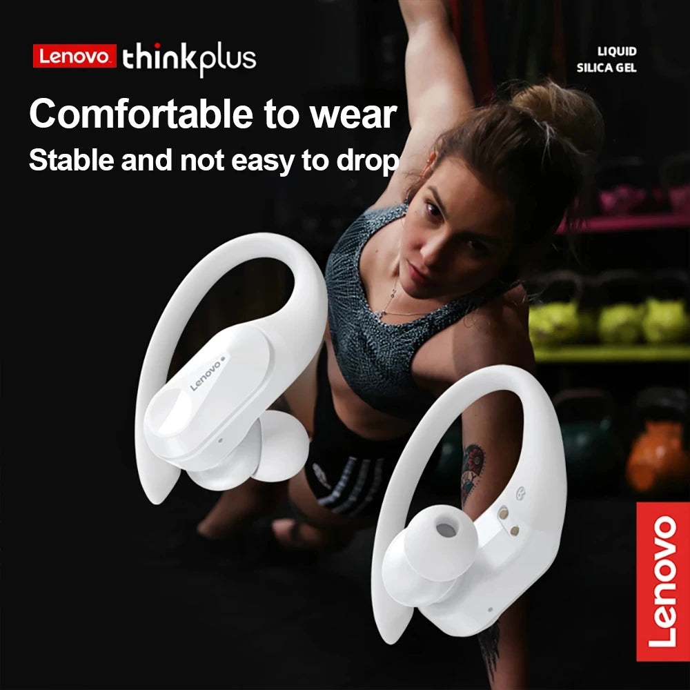 Lenovo LP75 — Fone Bluetooth 5.3 Esportivo