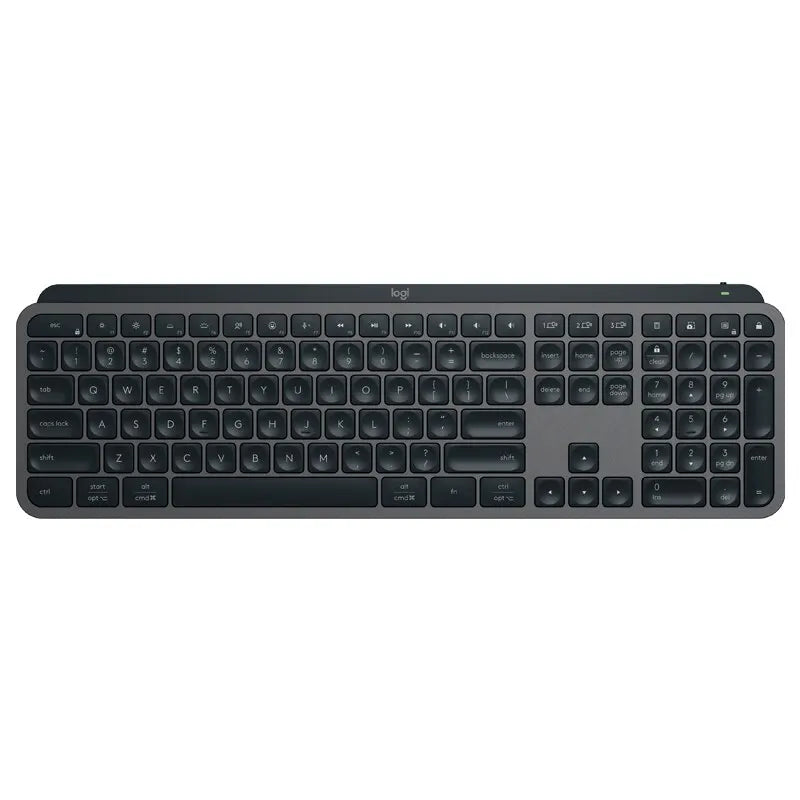 Teclado Sem Fio Logitech MX Keys S Bluetooth com Retroiluminação e Logi Bolt