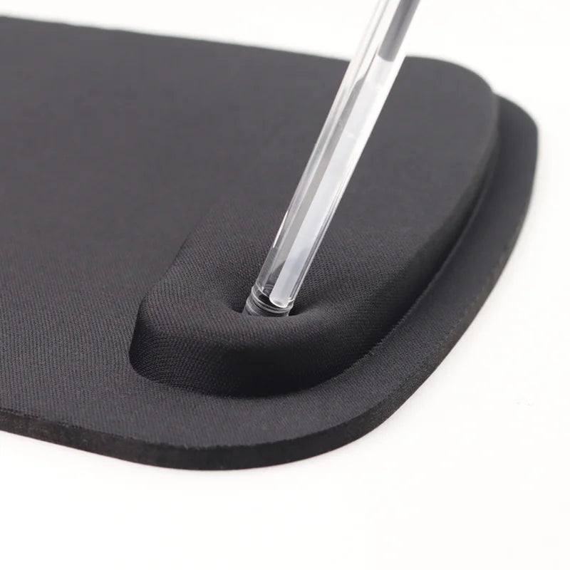 Mousepad para jogos de computador, ecológico, ergonômico, com apoio para o pulso, cor sólida, confortável, ideal para uso no escritório.