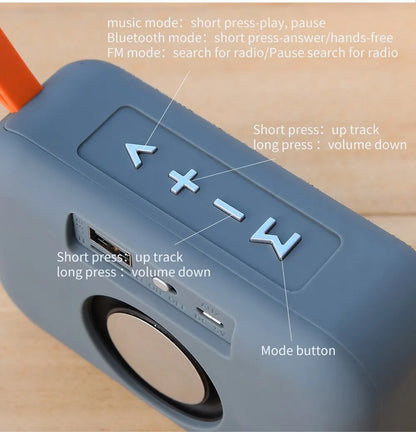 T&G TG506 — Caixa de Som Bluetooth 3W