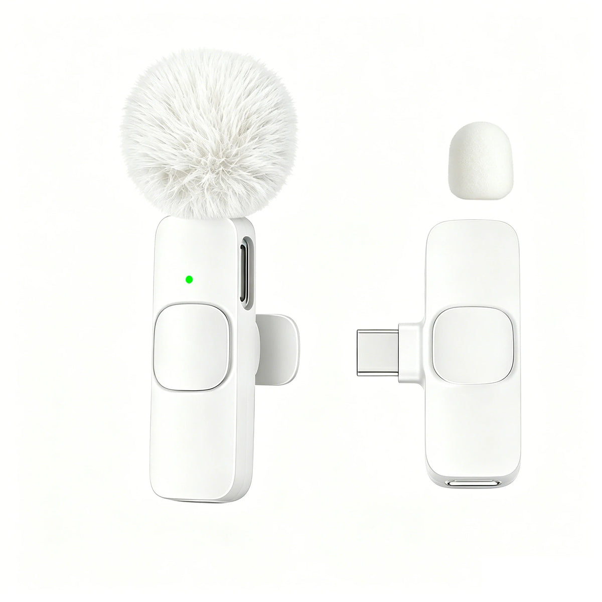 HITOZON — Microfone de Lapela Sem Fio USB-C