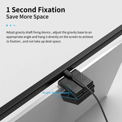 Luminária de Monitor Light Bar 50cm – Barra de Luz LED com Escurecimento Contínuo e Anti-Reflexo