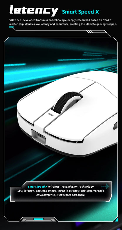 ATK VXE Dragonfly R1 — Mouse Gamer Sem Fio Tri-Mode