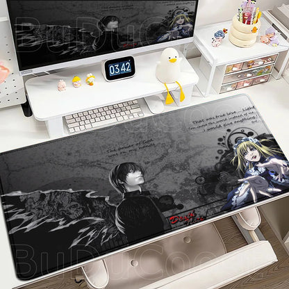 Mouse Pad Gamer Death Note – Light Yagami & Misa Amane XXL Speed