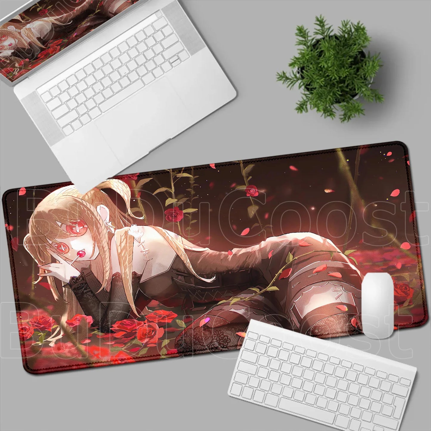 Mouse Pad Gamer Death Note – Light Yagami & Misa Amane XXL Speed