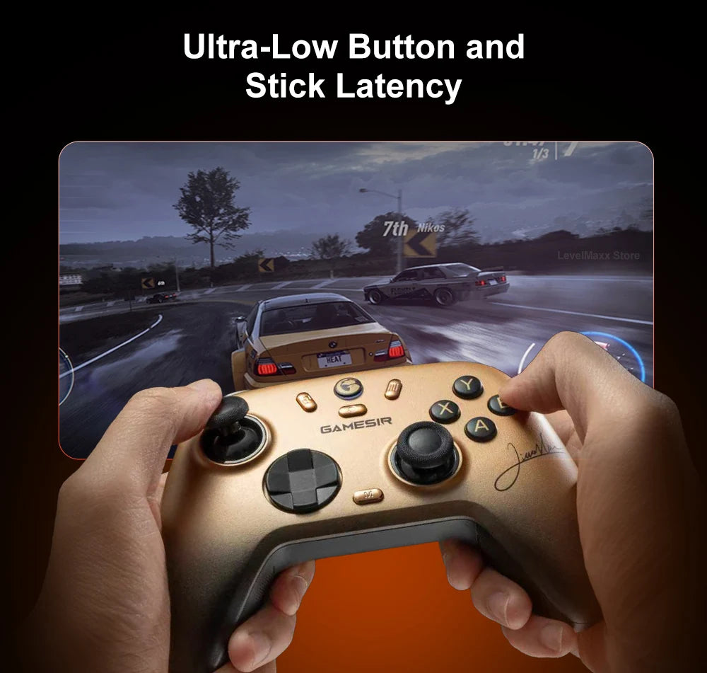 Controle Gamer GameSir Nova 2 Lite Champion Edition Sem Fio 1000Hz Hall Effect
