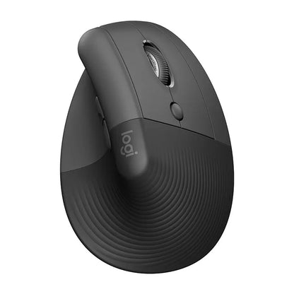 Mouse Vertical Ergonômico Logitech Lift Sem Fio Bluetooth com 4.000 DPI