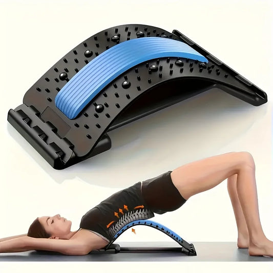 Extensor Dorsal Regulavel de 4 Niveis e Suporte Ergonomico Lombar