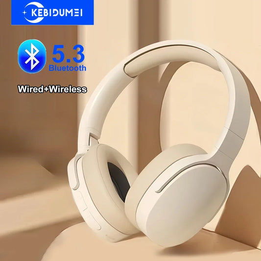 Kebidumei — Headset Gamer Bluetooth 5.3 com ANC