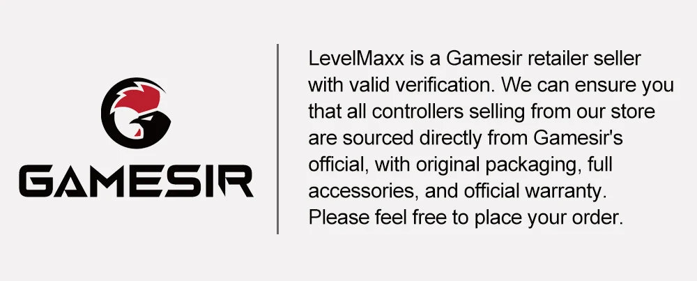 Controle Gamer GameSir Nova 2 Lite Champion Edition Sem Fio 1000Hz Hall Effect