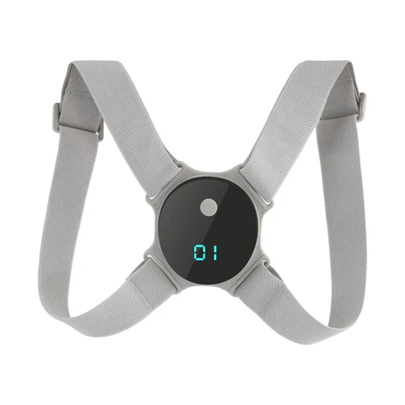 Corretor de Postura Inteligente dorimi J-3000 com Sensor de Vibracao e Tela LCD