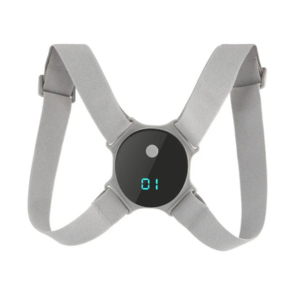 Corretor de Postura Inteligente dorimi J-3000 com Sensor de Vibracao e Tela LCD