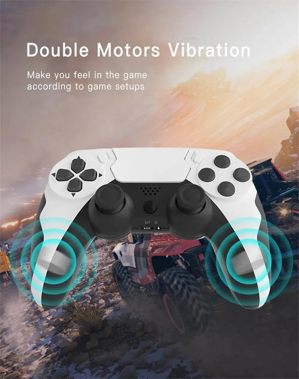 GAMINJA P48 — Controle Gamer Sem Fio para PS4, PS3 e PC