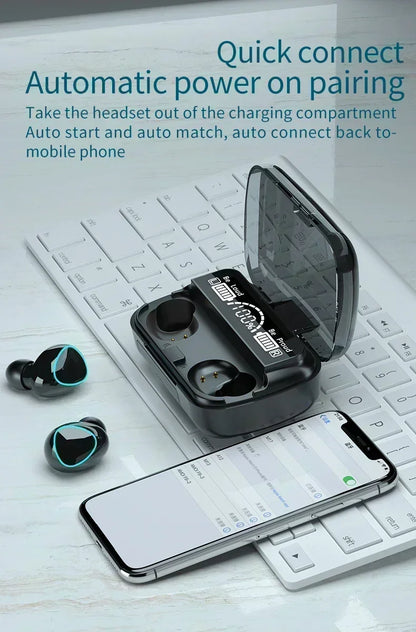 DAMORE M10 — Fone Bluetooth TWS com ANC