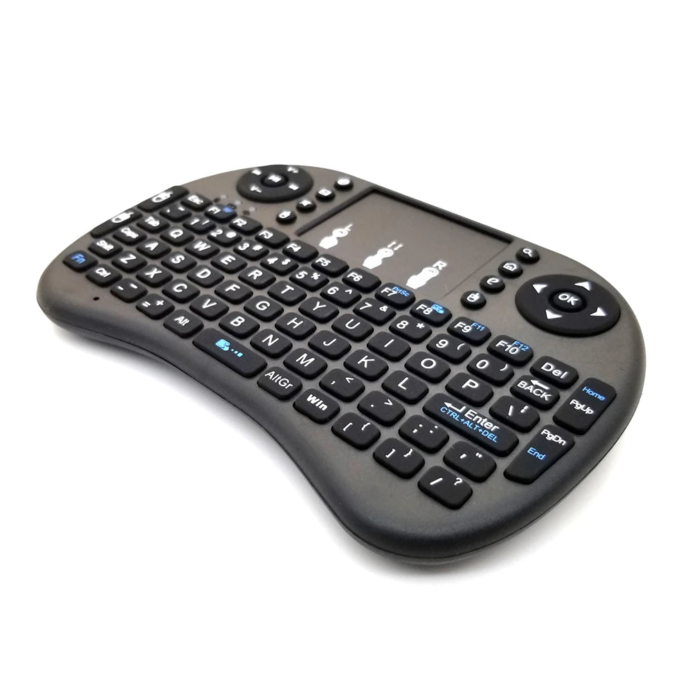 MRSVI i8 — Mini Teclado Sem Fio 2.4G com Touchpad
