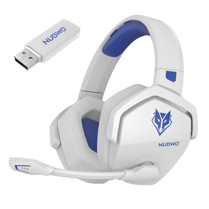 NUBWO G06 — Headset Gamer Sem Fio 2.4GHz + Bluetooth 5.3