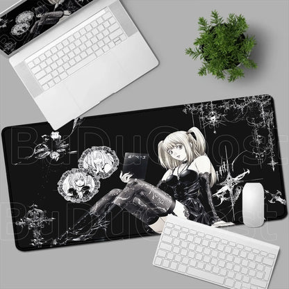Mouse Pad Gamer Death Note – Light Yagami & Misa Amane XXL Speed