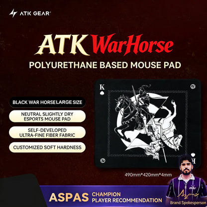 ATK Warhorse — Mouse Pad Gamer 4mm