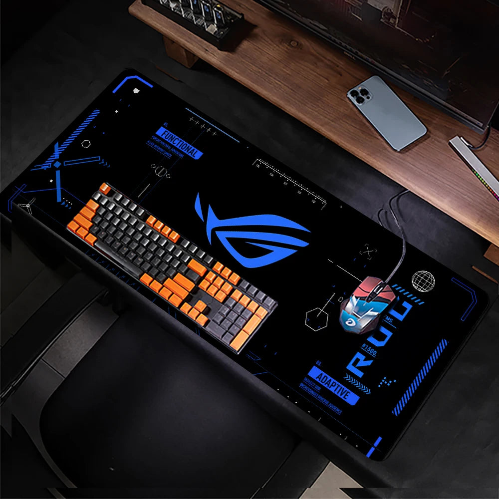 Tapete gamer grande, tapete estendido, mousepad gamer para PC, teclado de computador, tapete de mesa XXL, acessórios para interiores de escritórios.