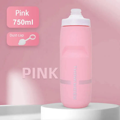 Caramanhola Squeeze ThinkRider em Polipropileno PP5 com Válvula Squeeze Jet e Protetor Contra Poeira (620ml / 750ml)