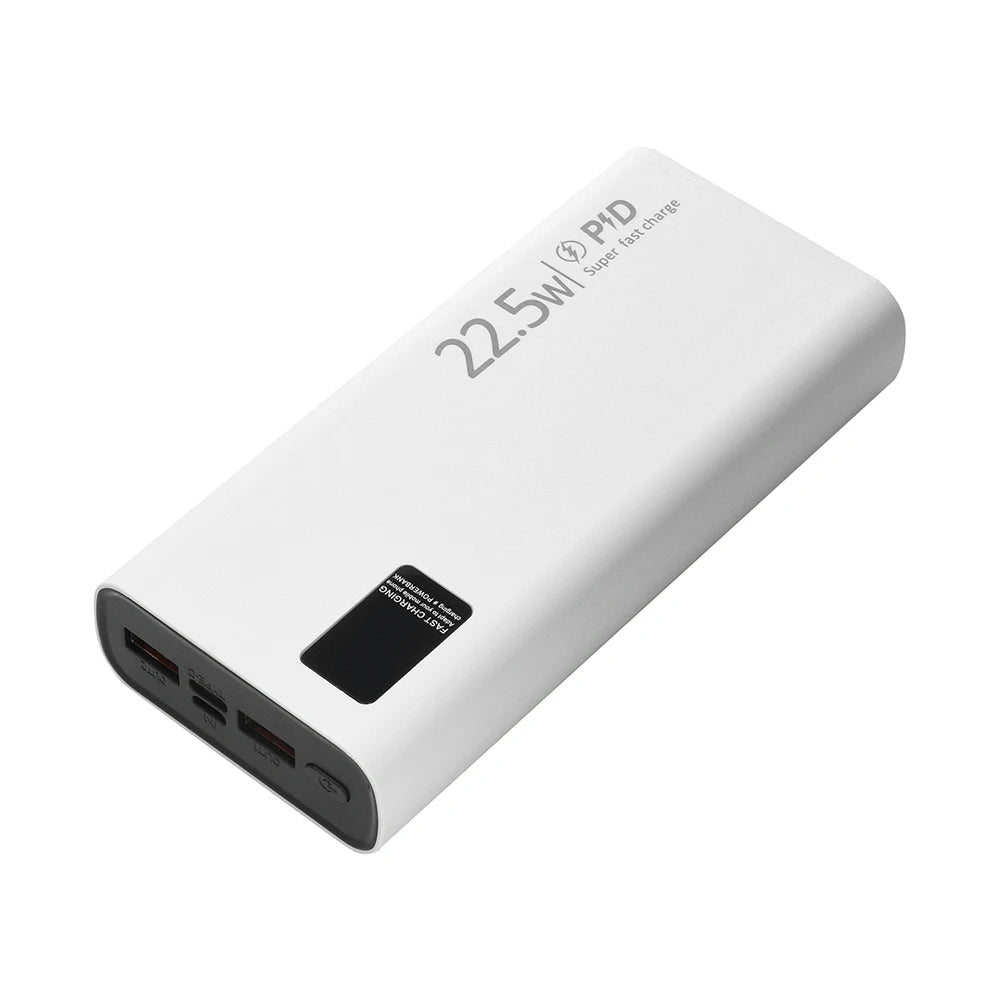 Kit Power Bank DIY diymore 20000mAh 22.5W com Display Digital para 2x Células 1260110