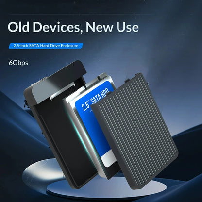 Case SATA 2,5" USB 3.0/3.1 — HDD e SSD Externo