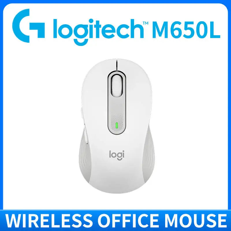 Logitech M650 — Mouse Ergonômico Sem Fio