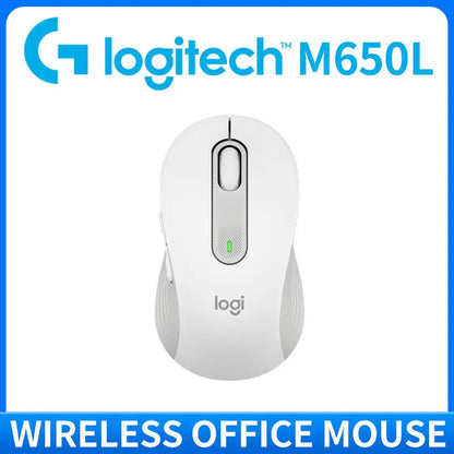 Logitech M650 — Mouse Ergonômico Sem Fio