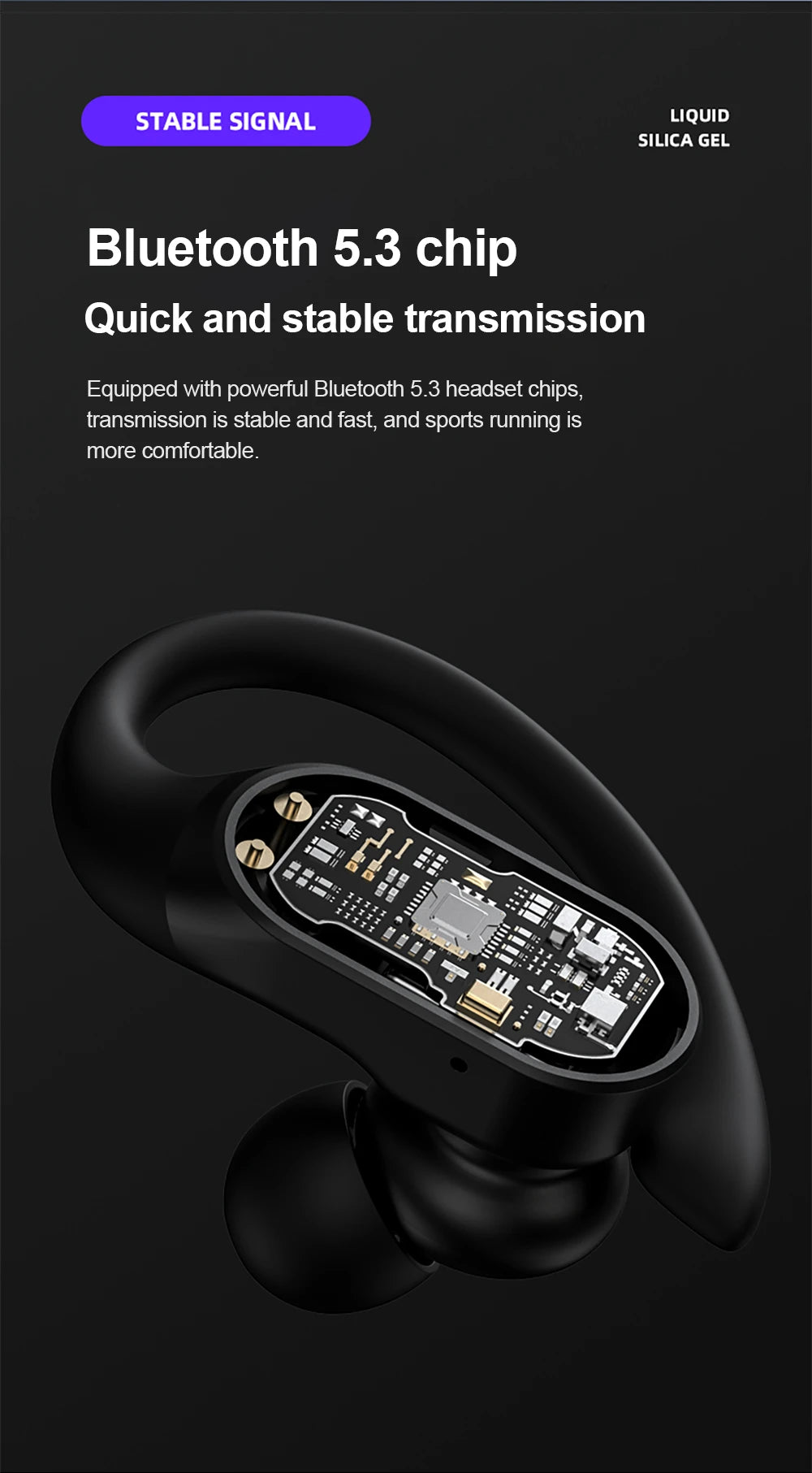 Lenovo LP75 — Fone Bluetooth 5.3 Esportivo