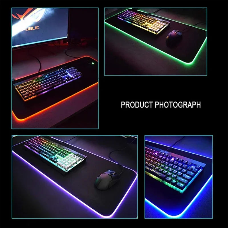 Desk Mat RGB 900 × 400 mm — Mouse Pad Gamer XXL