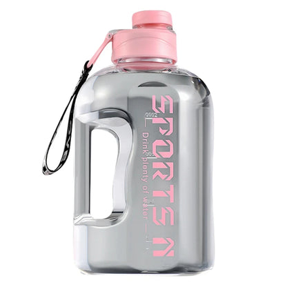 Garrafa Galão Esportiva em Tritan de Alta Capacidade com Canudo e Alça (1.7L / 2.7L)