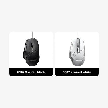Mouse Gamer Logitech G502 X com 25.600 DPI, 13 Botões e Switches LIGHTFORCE