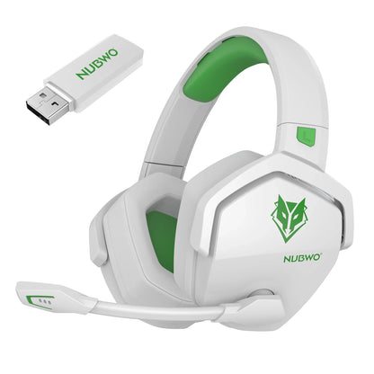 NUBWO G06 — Headset Gamer Sem Fio 2.4GHz + Bluetooth 5.3