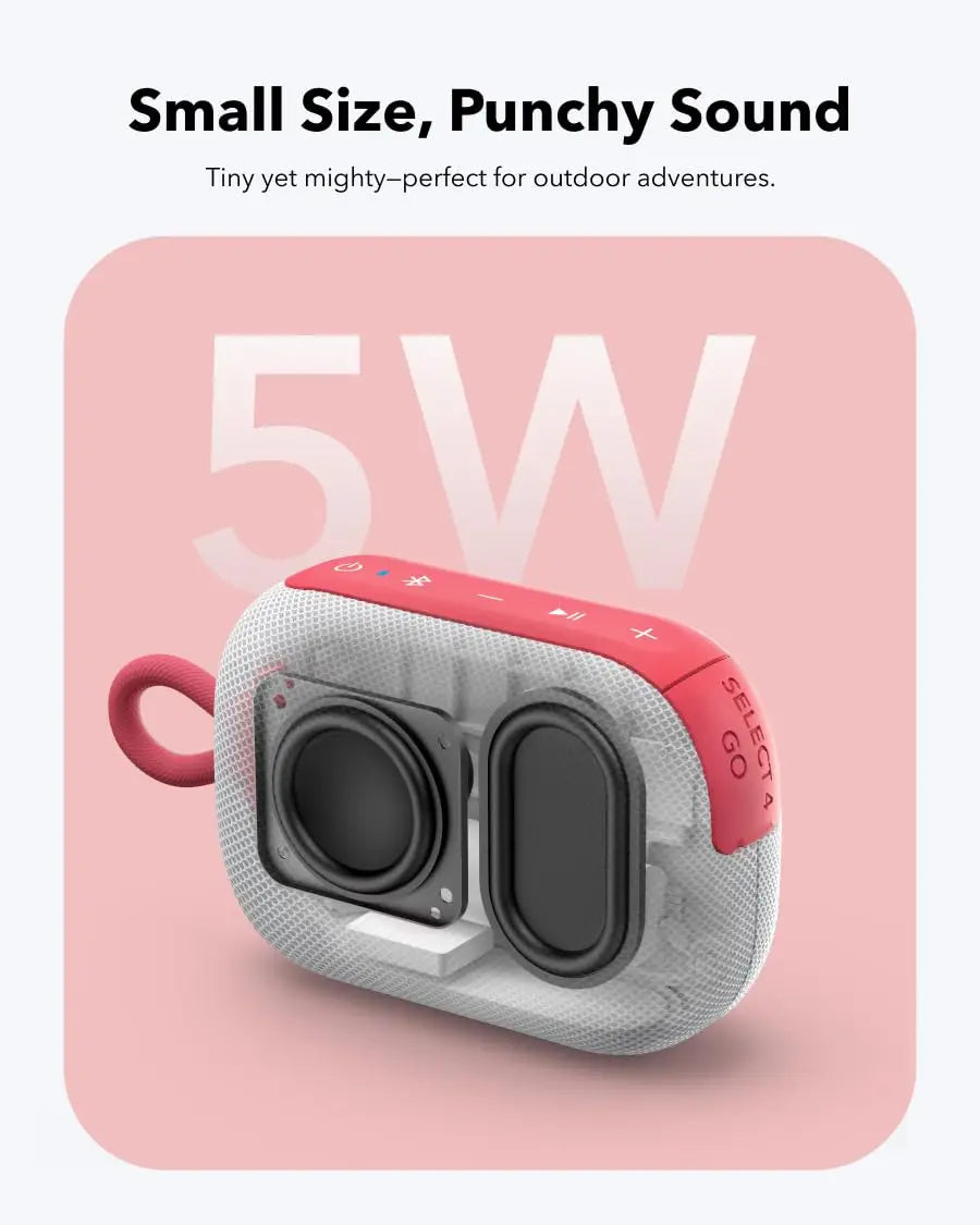 Soundcore Select 4 Go — Caixa de Som Bluetooth 5W IP67