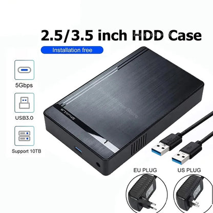Case SATA para HDD e SSD — USB 3.0