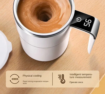 Caneca Termica Misturadora Eletrica 380ml IP67 com Sensor Digital de Temperatura e Agitacao Magnetica